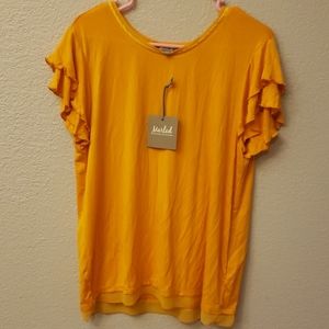 ⭐SALE⭐ NWT flutter sleeve blouse